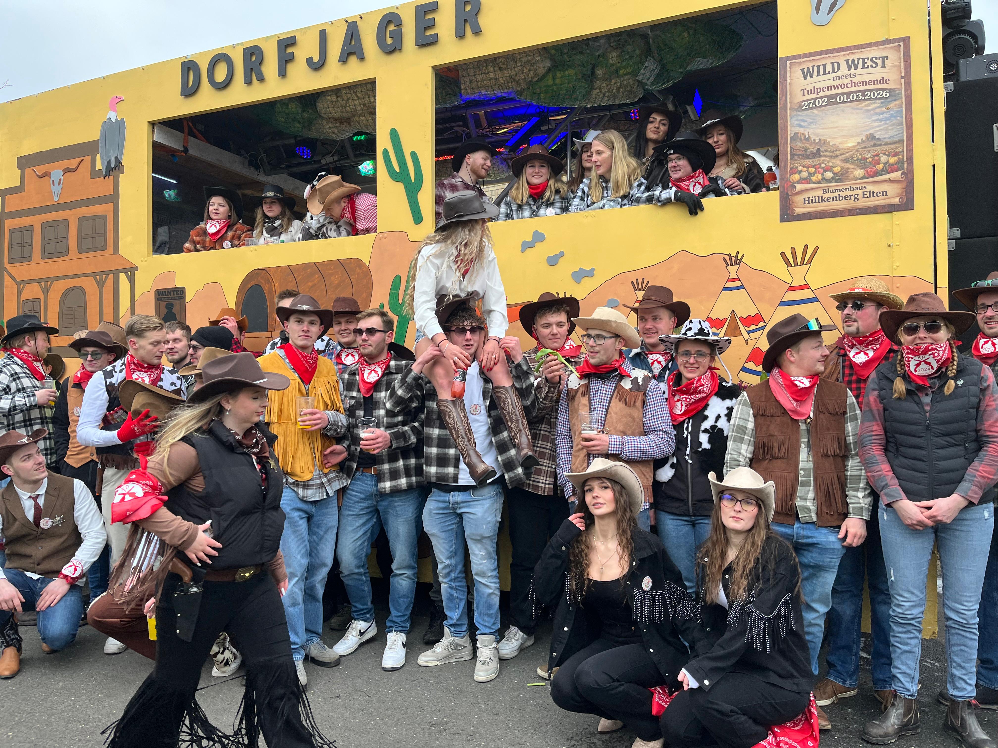Karnevalsumzug 2026 Elten